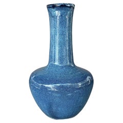 Chinese Blue Glazed Vase, Qing Dynasty Style