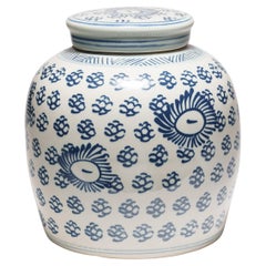 Chinese Blue & White Keepsake Jar