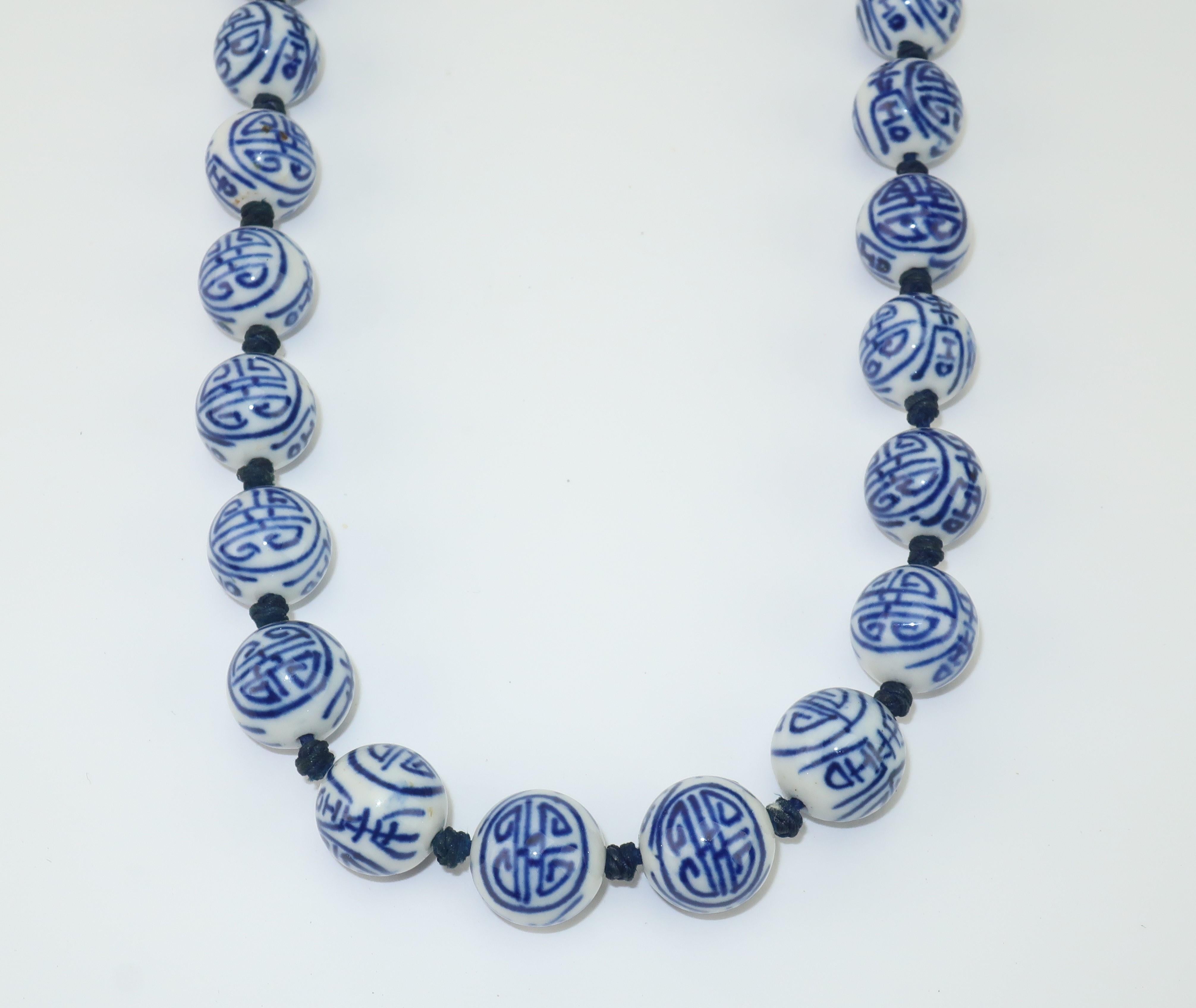 blue and white jewelry