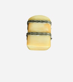 Chinese Bone Double Deck Trinket Box