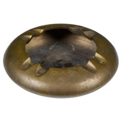 Chinese Brass Ashtray Bowl