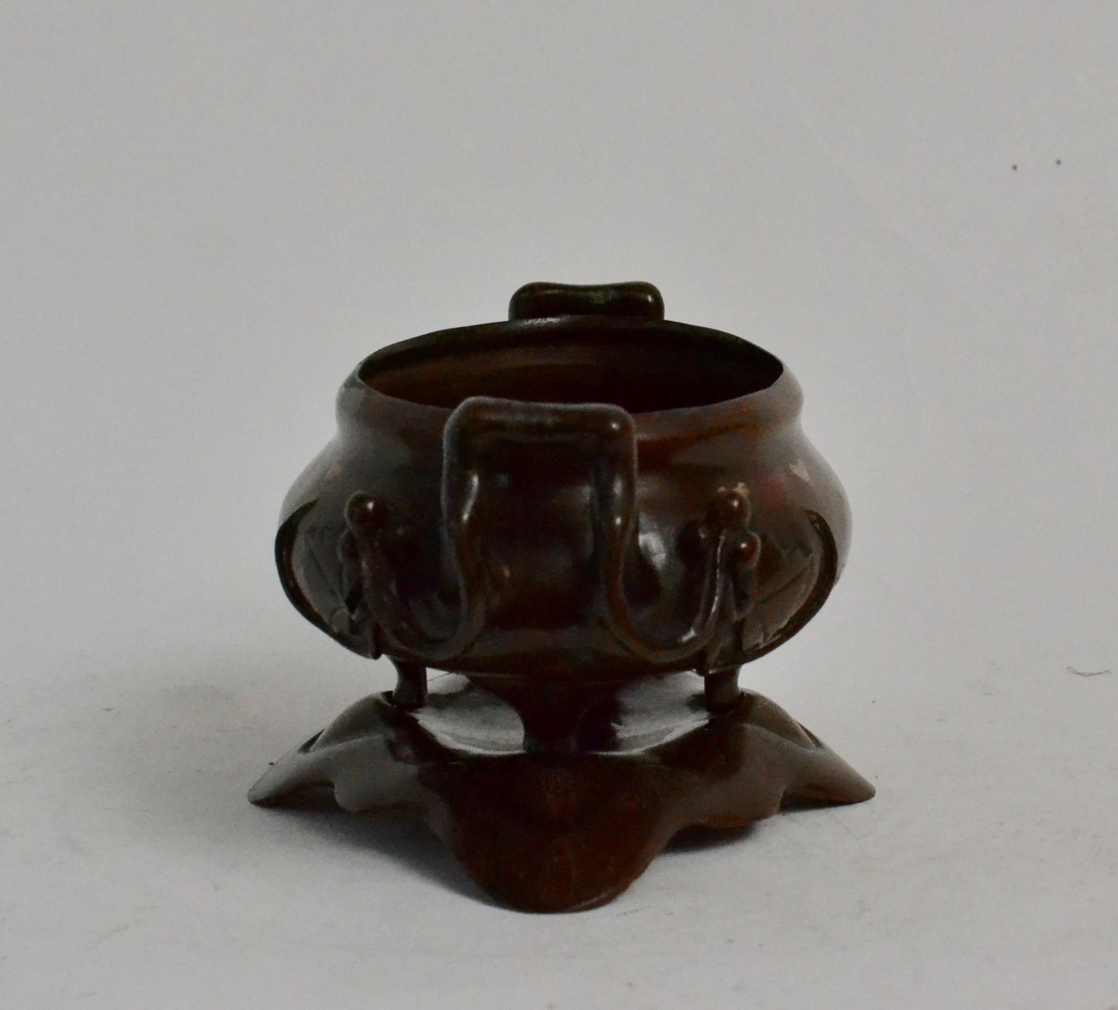 Encensoir chinois en bronze, XIXe siècle.