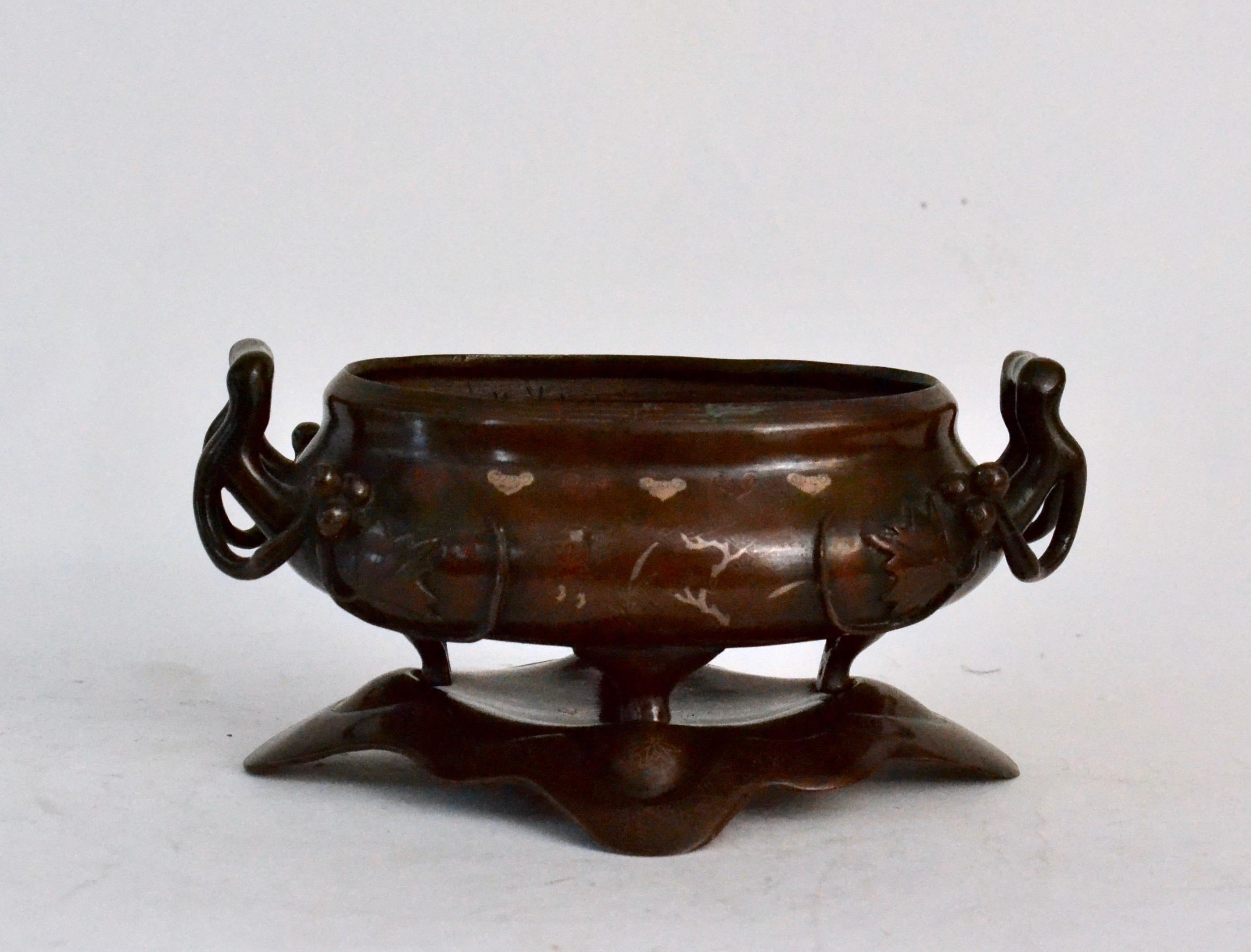 Asiatique Encensoir chinois en bronze en vente