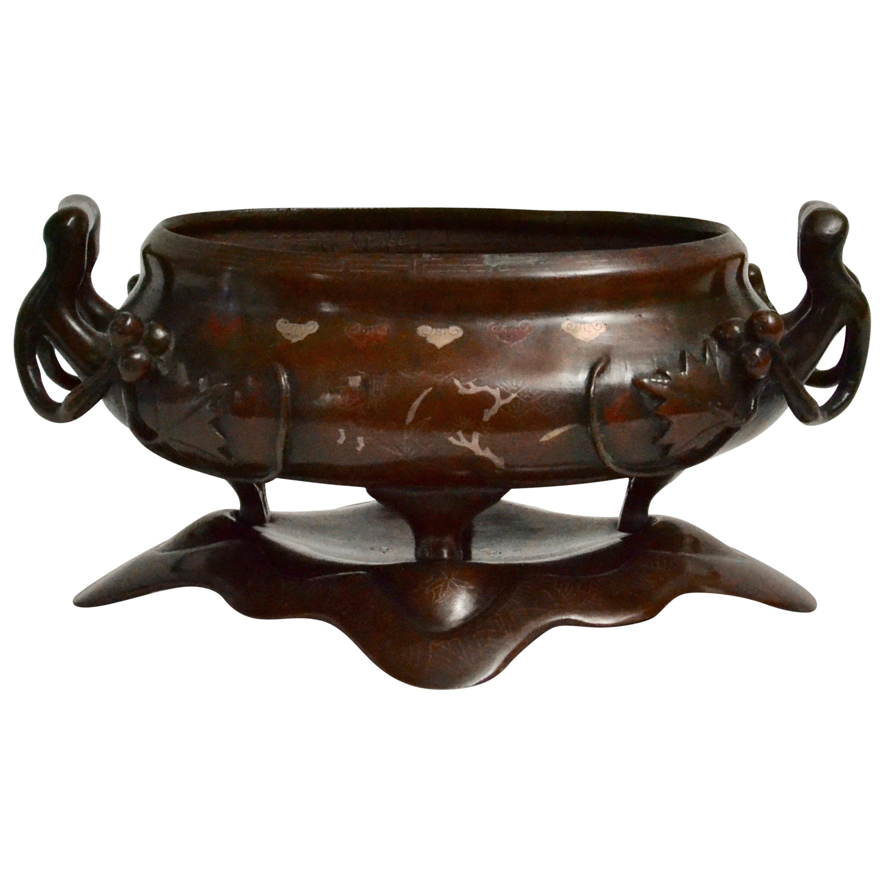 Encensoir chinois en bronze