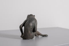 Chinese Bronze Monkey Statue, 18th Century