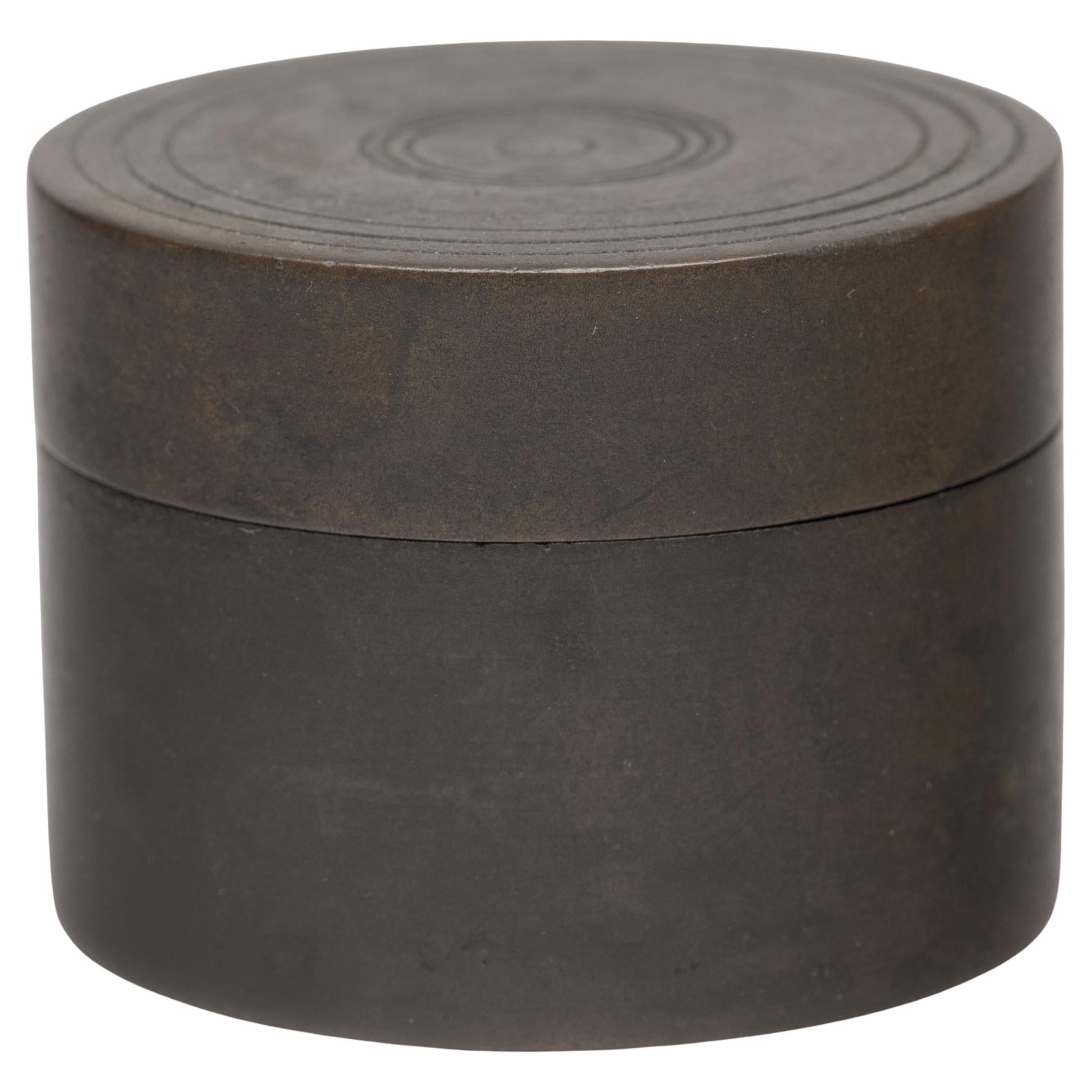 Chinese Bronze Opium Box, c. 1900