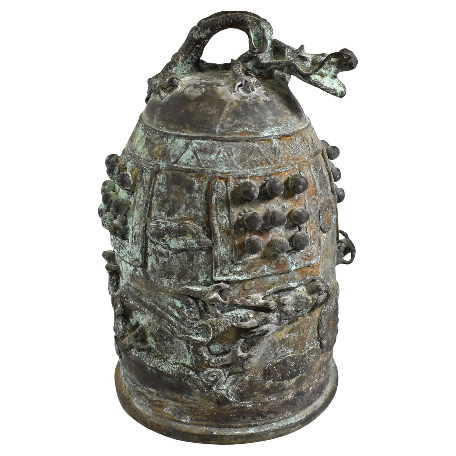 Campana rituale del tempio cinese in bronzo