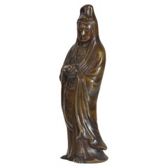 Chinese bronze statue of Guanyin