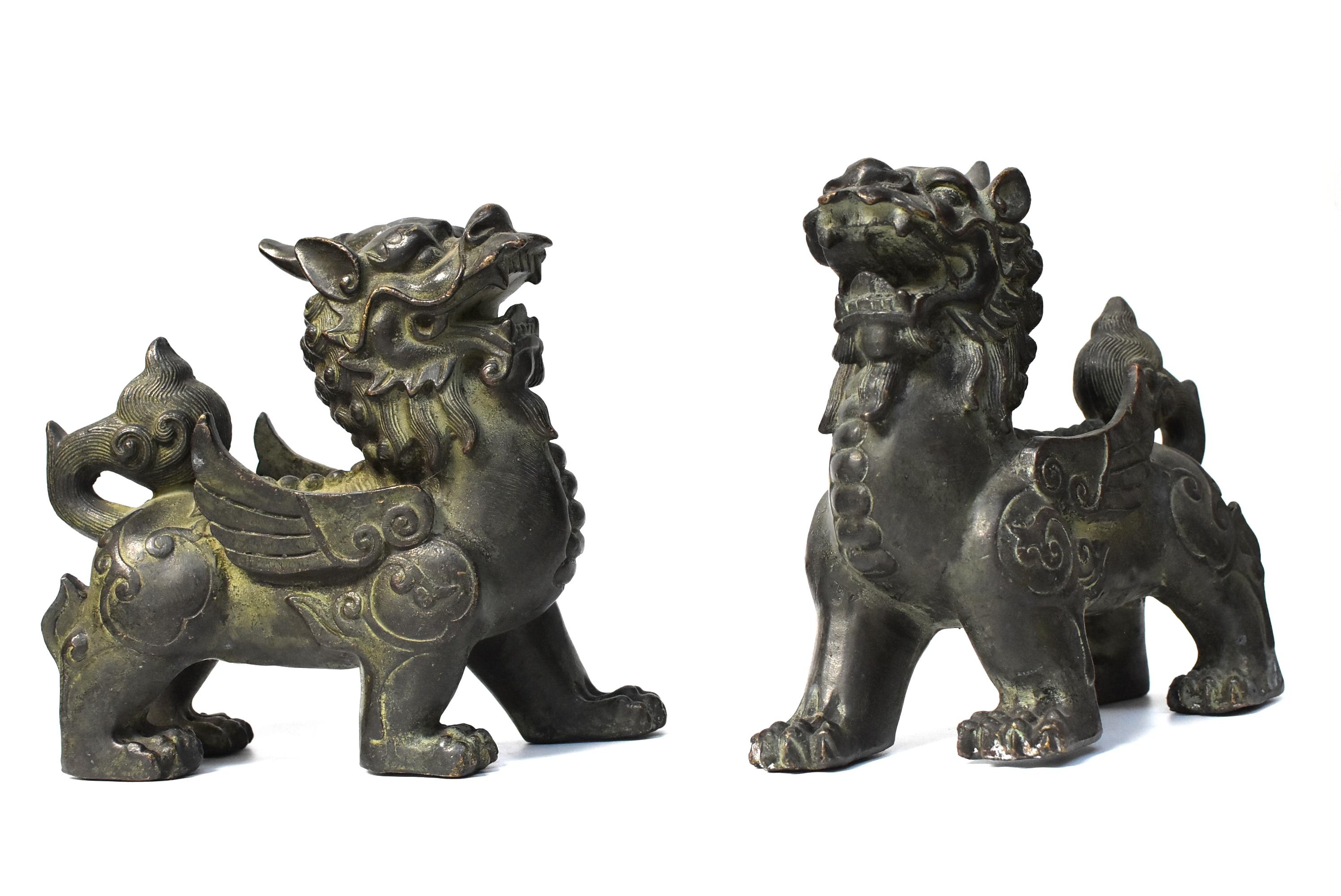 asian bronze statues