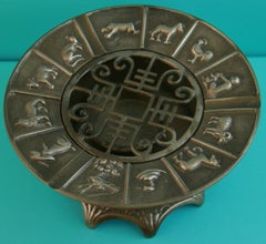 Chinese Bronze Zodiac Incense Censor