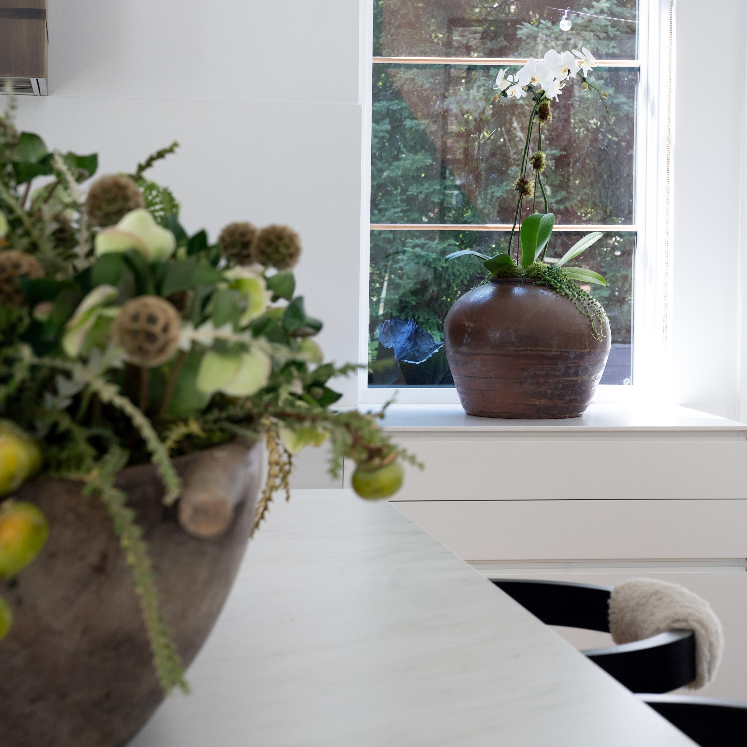 Chinesisches Gefäß mit brauner Tropfglasur, um 1900 (Qing-Dynastie) im Angebot