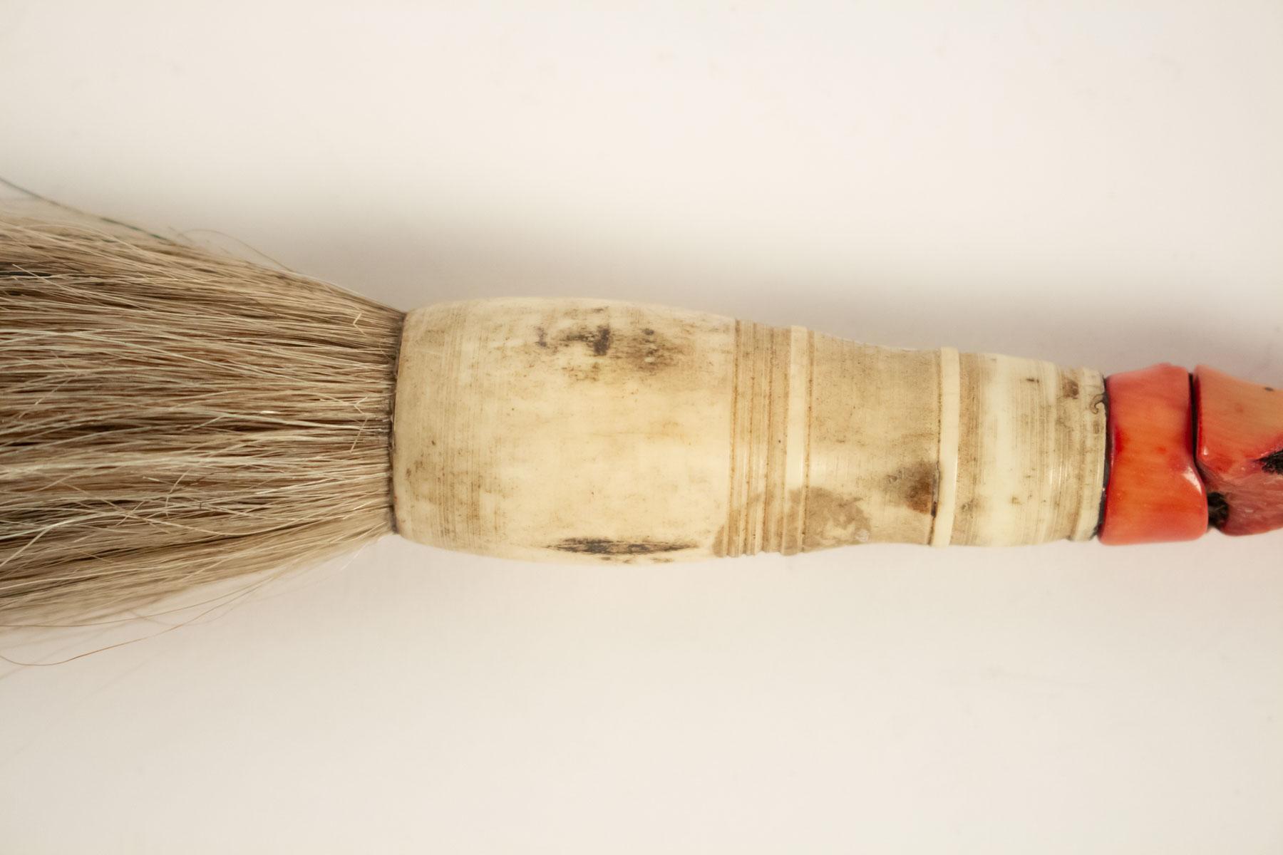Chinese Brush For Calligraphy, Late 19th Century In Good Condition In Saint-Ouen, FR
