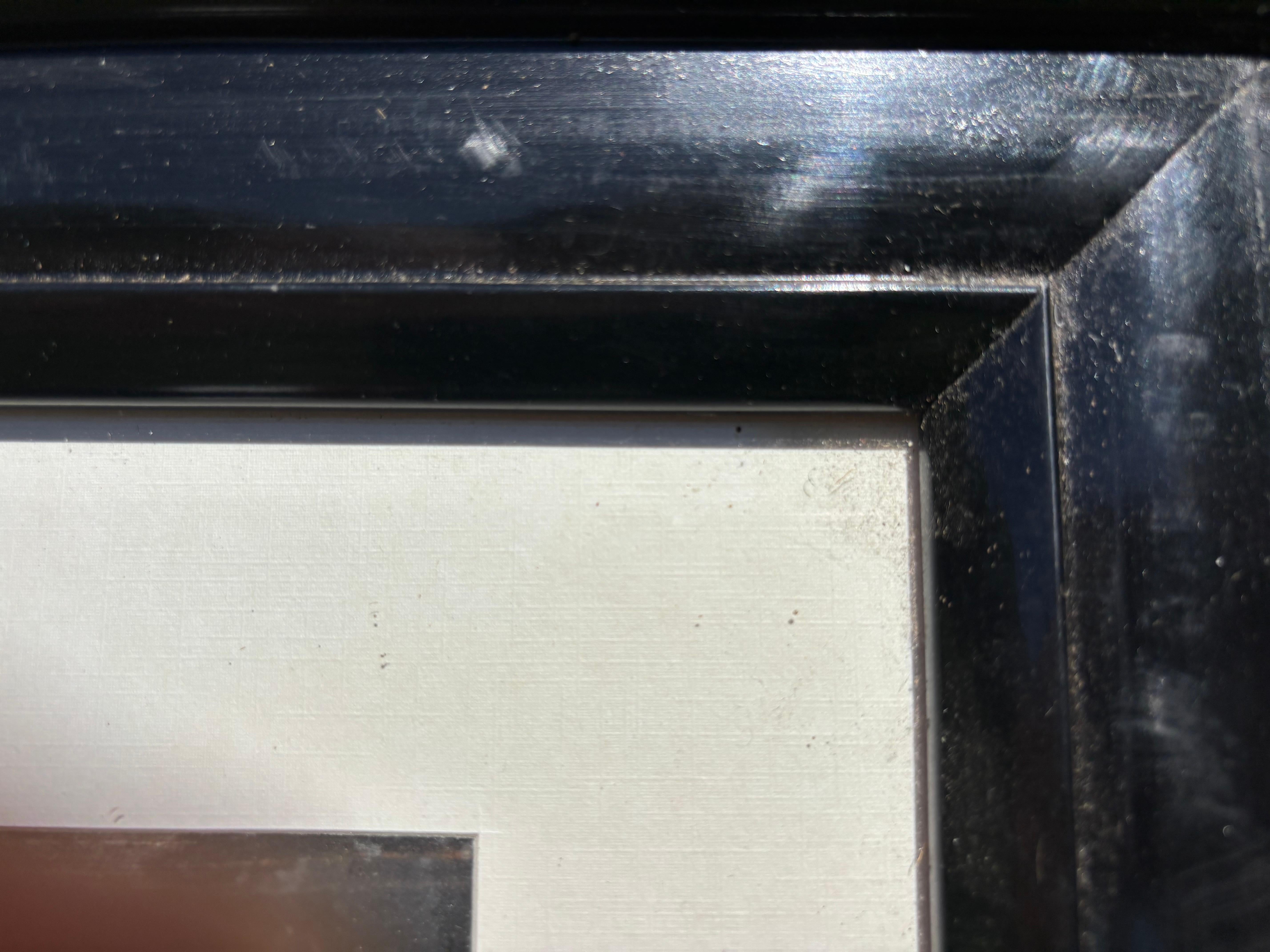 Chinesisch  Sprudelnde Ufer Schwarz-Weiß-Mondlicht Natursteinmalerei im Angebot 1