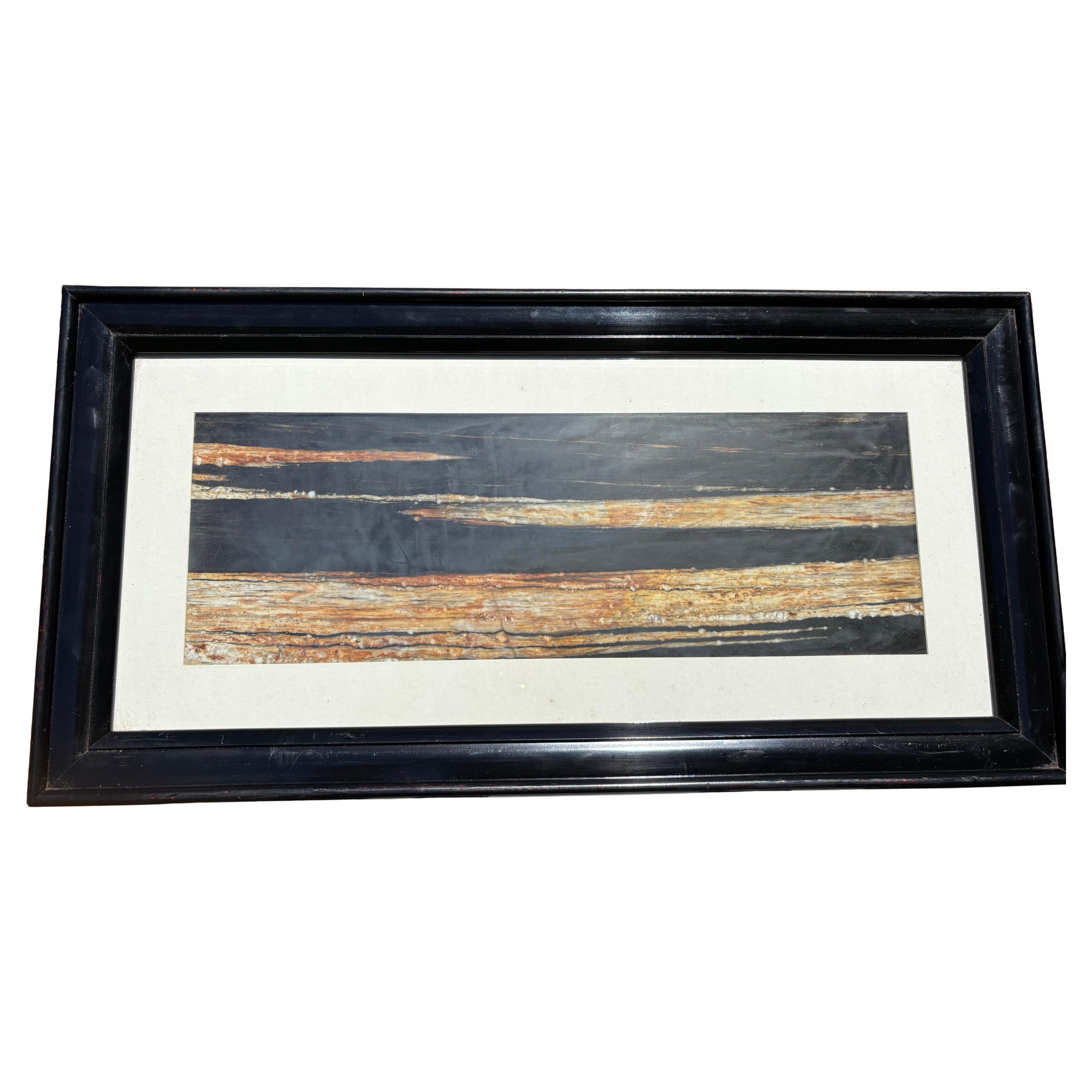 Chinesisch Sprudelnde Ufer Schwarz-Weiß-Mondlicht Natursteinmalerei