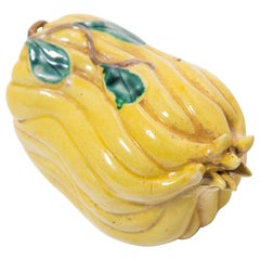 Antique Chinese Buddha's Hand Citron Offering Fruit