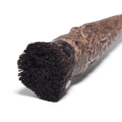 Chinese Burl Wood Calligraphy Brush, circa 1850