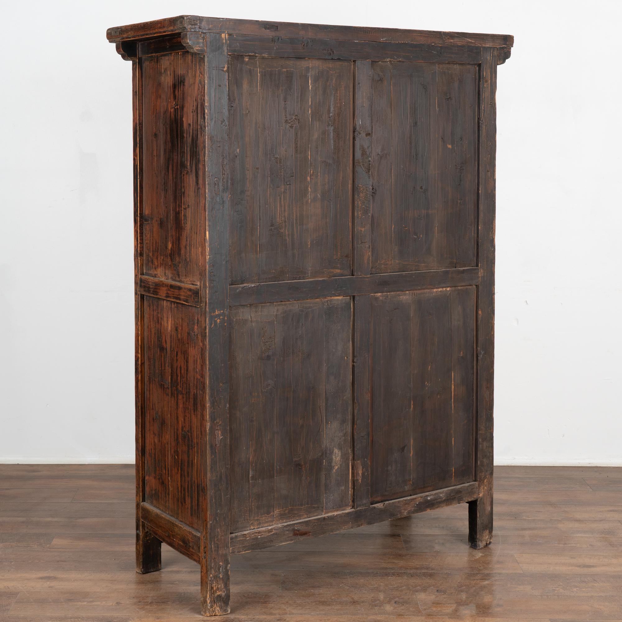 Chinese Cabinet Armoire, circa 1860-80 For Sale 5