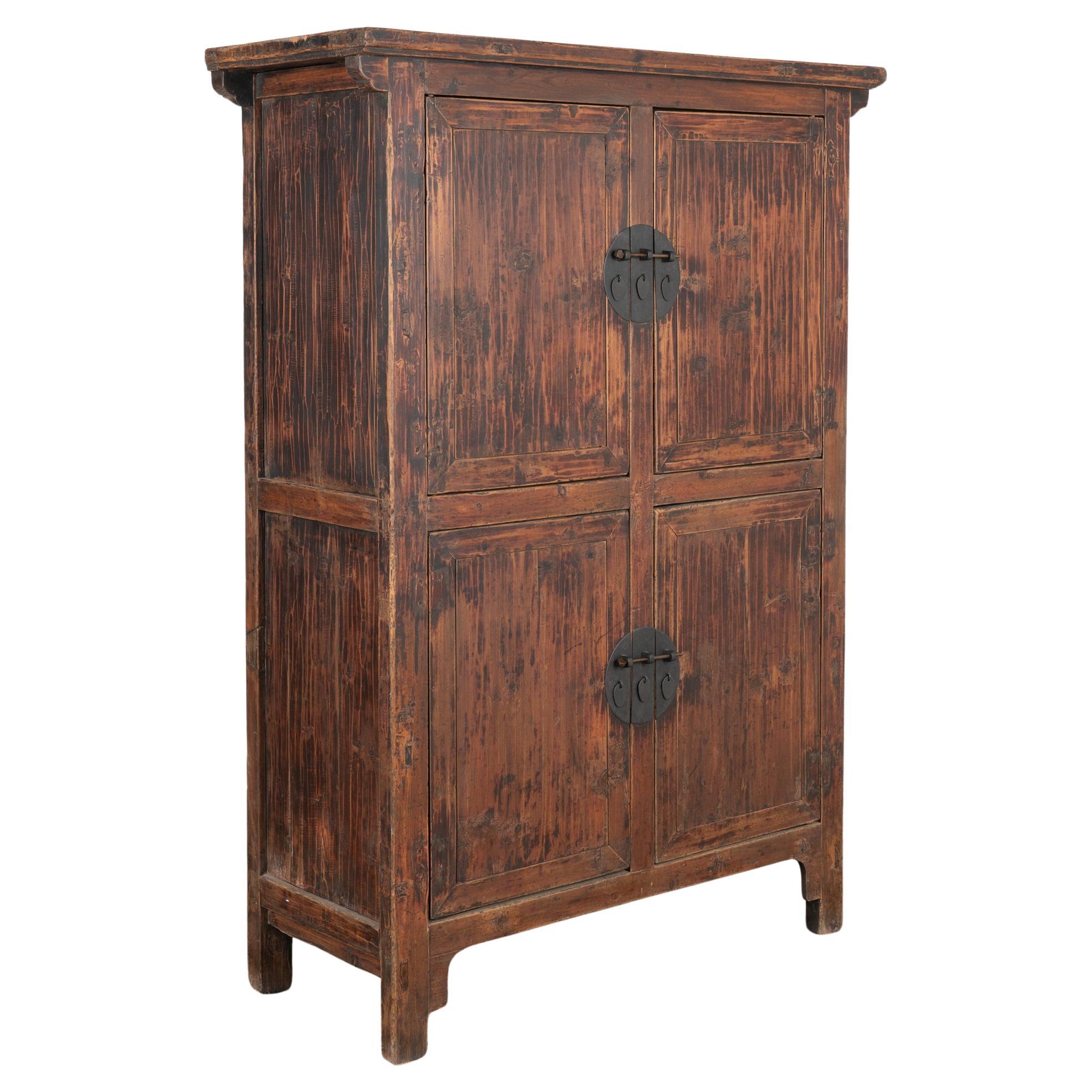 Chinese Cabinet Armoire, circa 1860-80