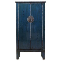 Chinese Cabinet with a Pair of Doors and Restoration