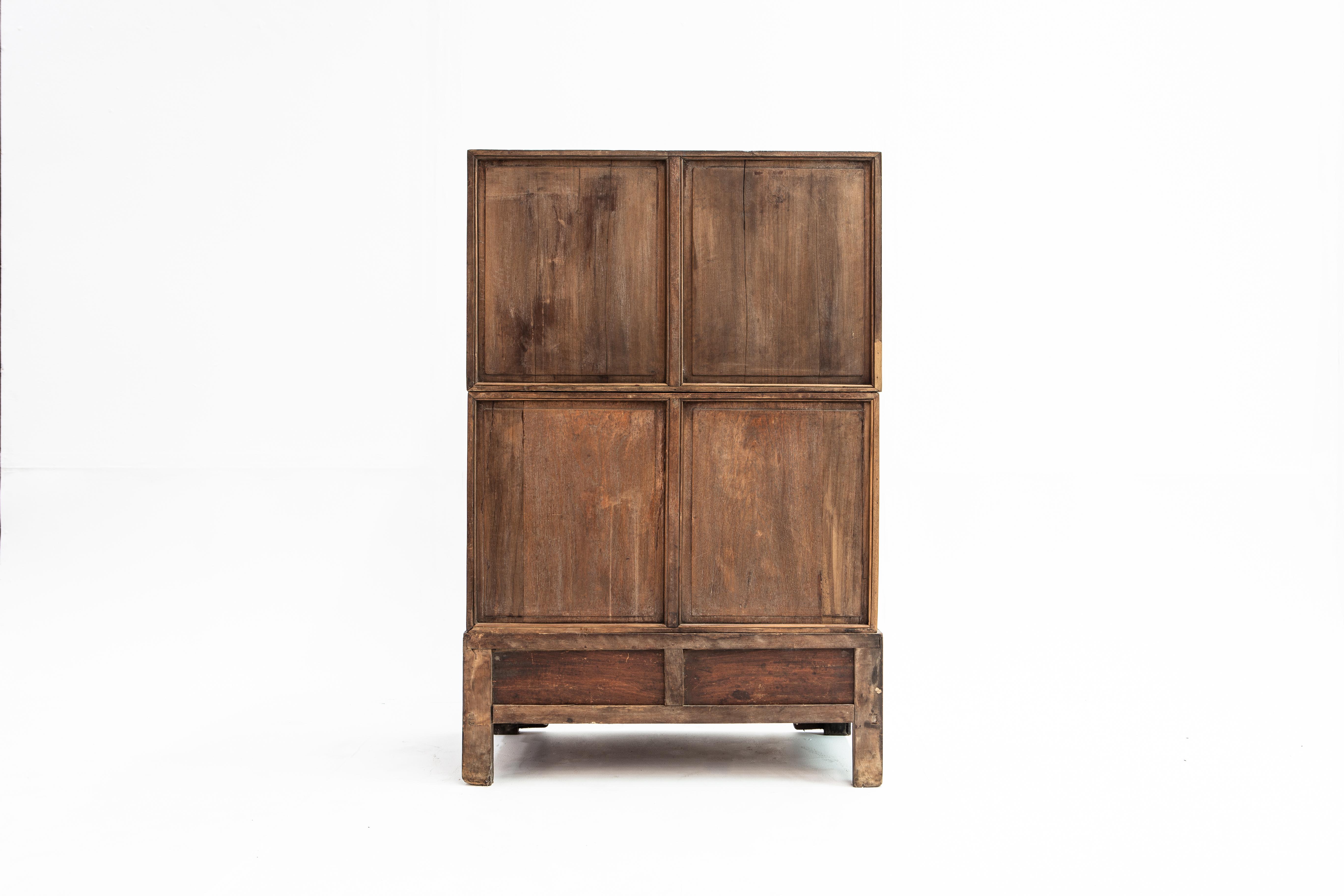 Chinese Cabinet with Two Doors and Two Drawers 1