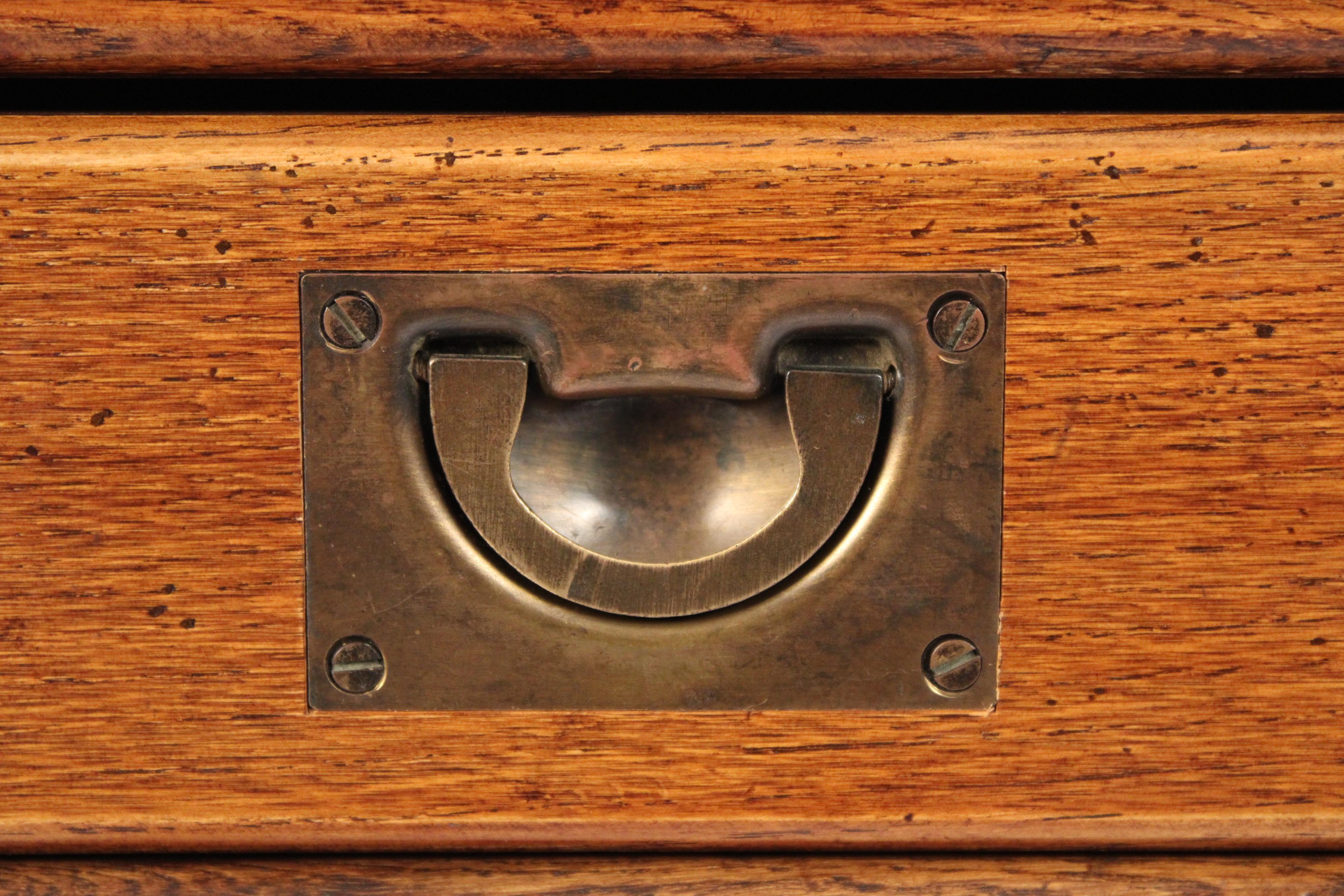 Chinese Campaign Style Elm Wood Desk 6
