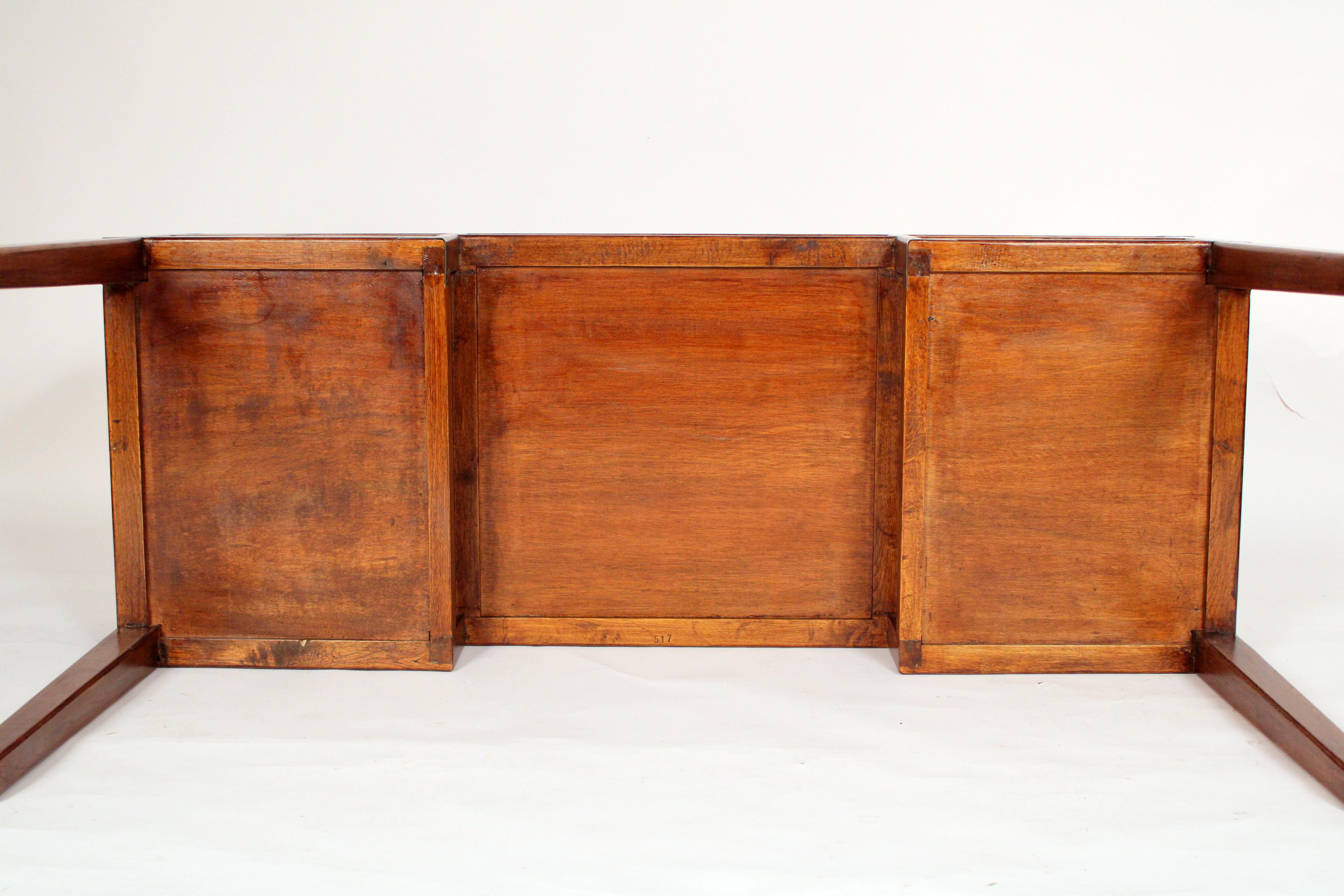 Chinese Campaign Style Elm Wood Desk 7