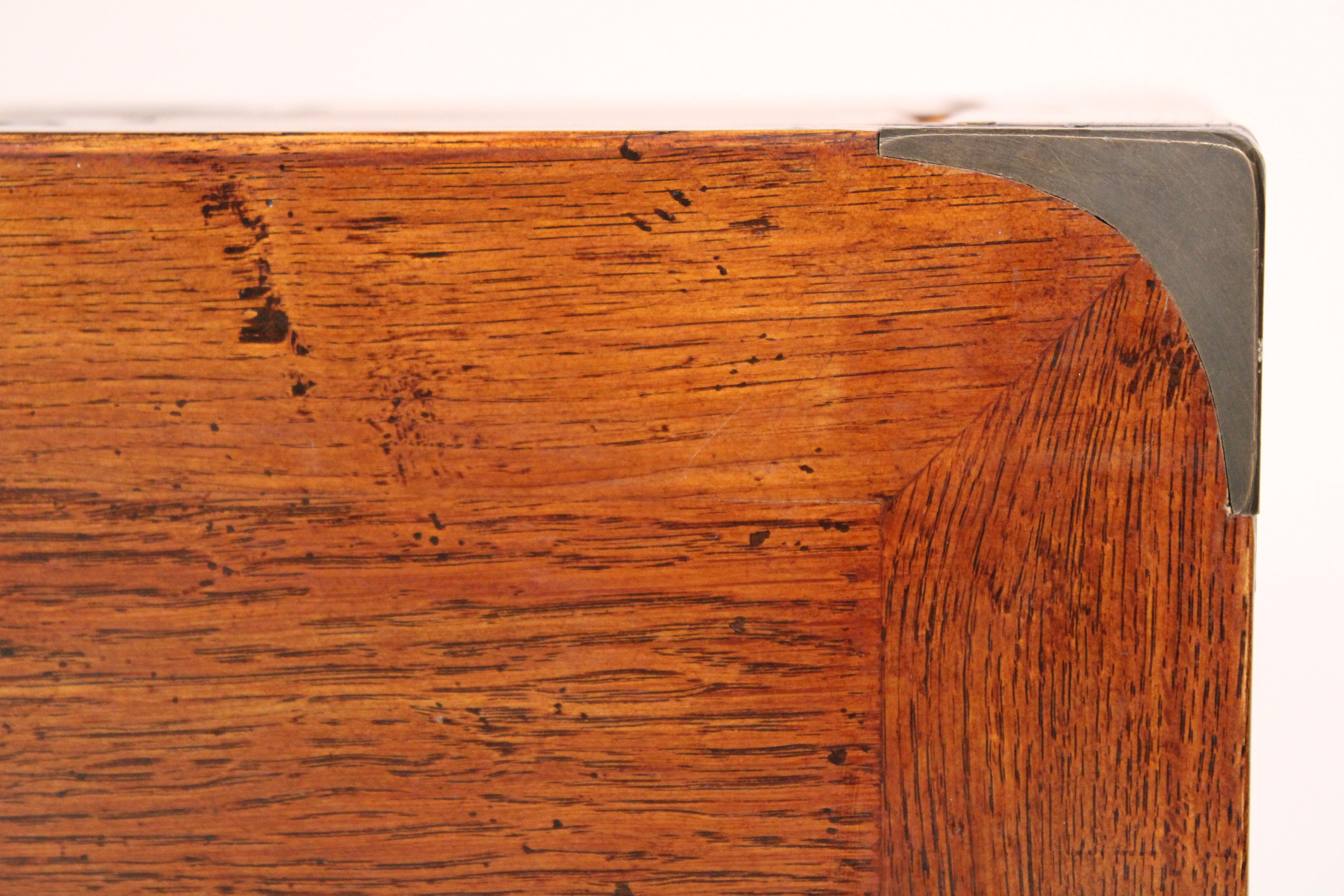 Chinese Campaign Style Elm Wood Desk 2