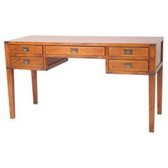 Chinese Campaign Style Elm Wood Desk