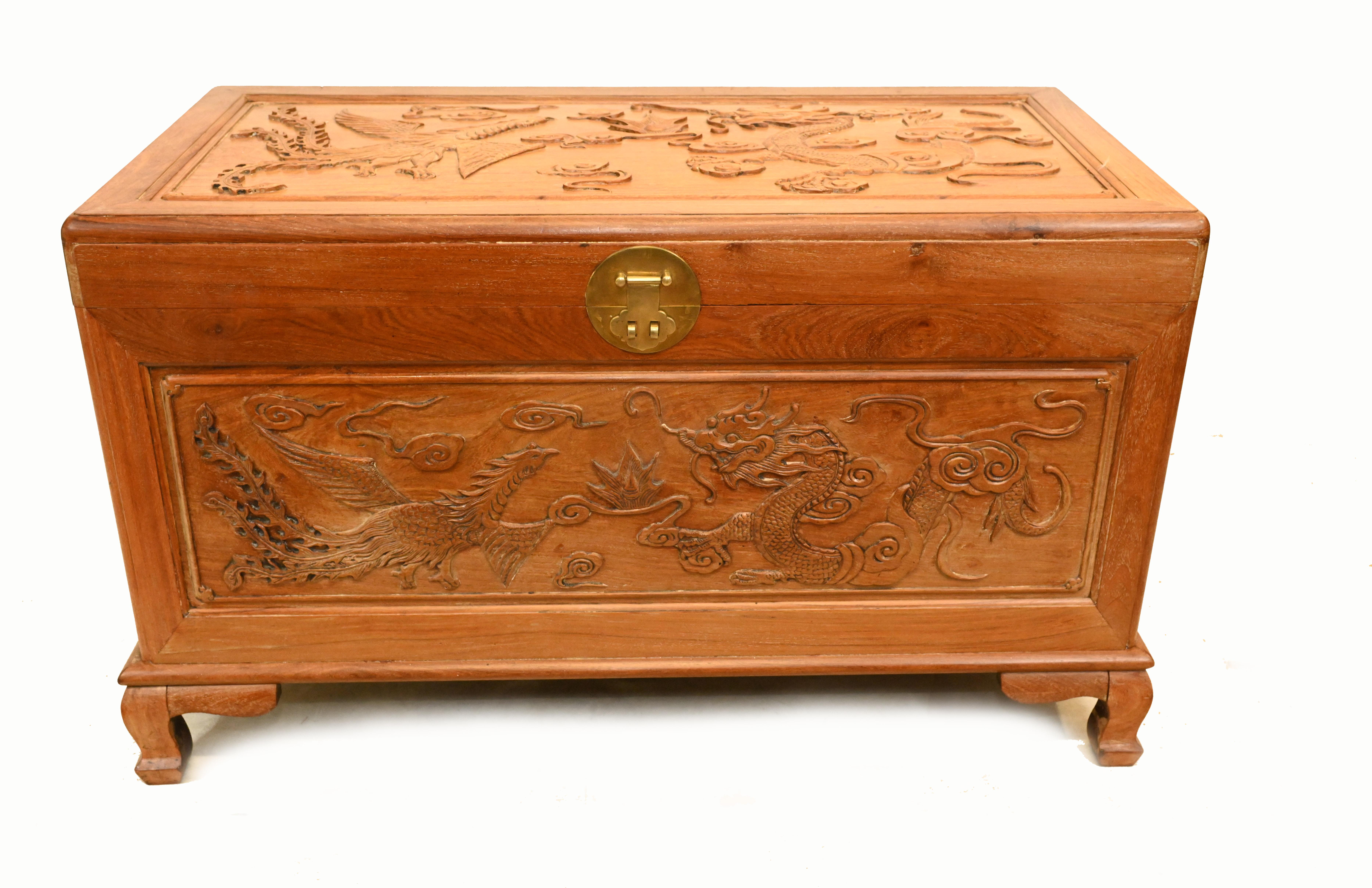 how to date a chinese camphor chest