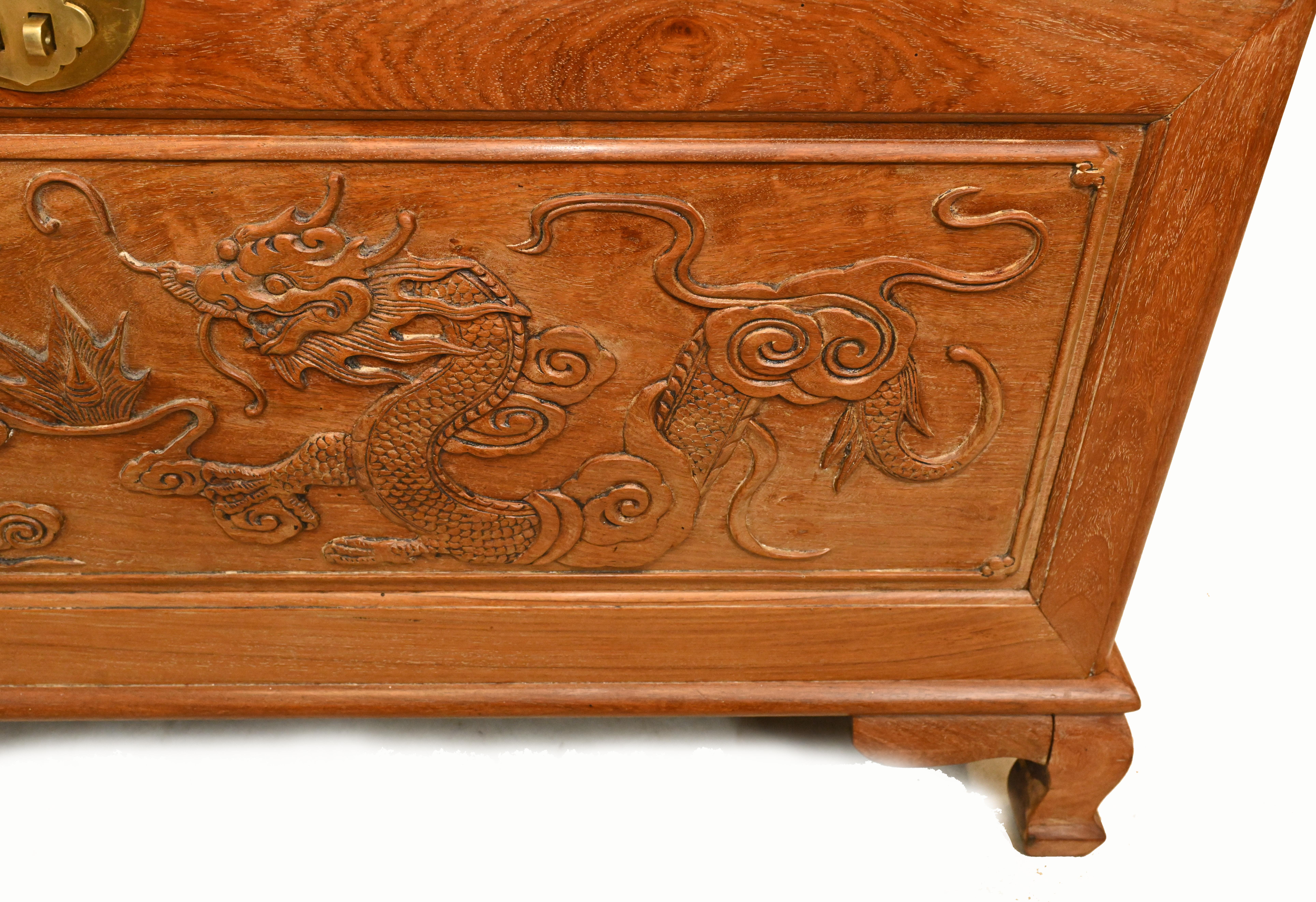 Mid-20th Century Chinese Camphor Chest Antique Trunk, 1930