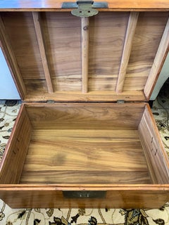 Coffre de rangement chinois en bois de camphorwood