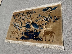 "Chinese Carpet, Beijing Early 20th Century, China."