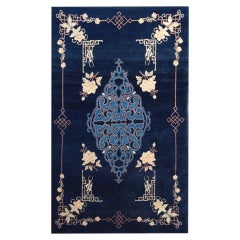 Chinese Carpet, Beijing, Royal Blue Beijing