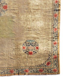 Antique Large Chinese Carpet, Late 19th Century