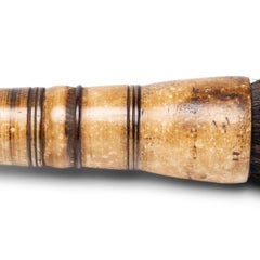 Chinese Carved Bone Calligraphy Brush