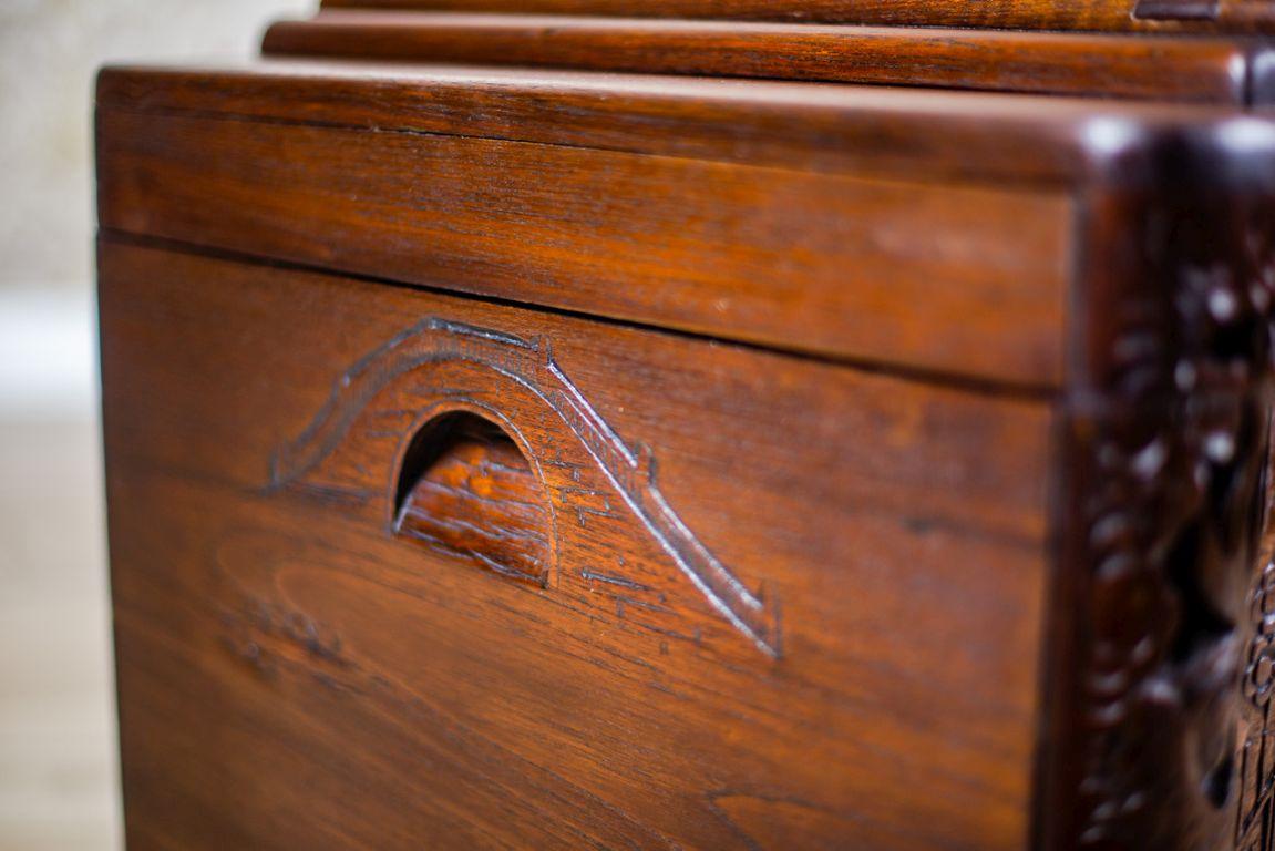 Mid-20th Century Chinese Carved Chest from the 1930s