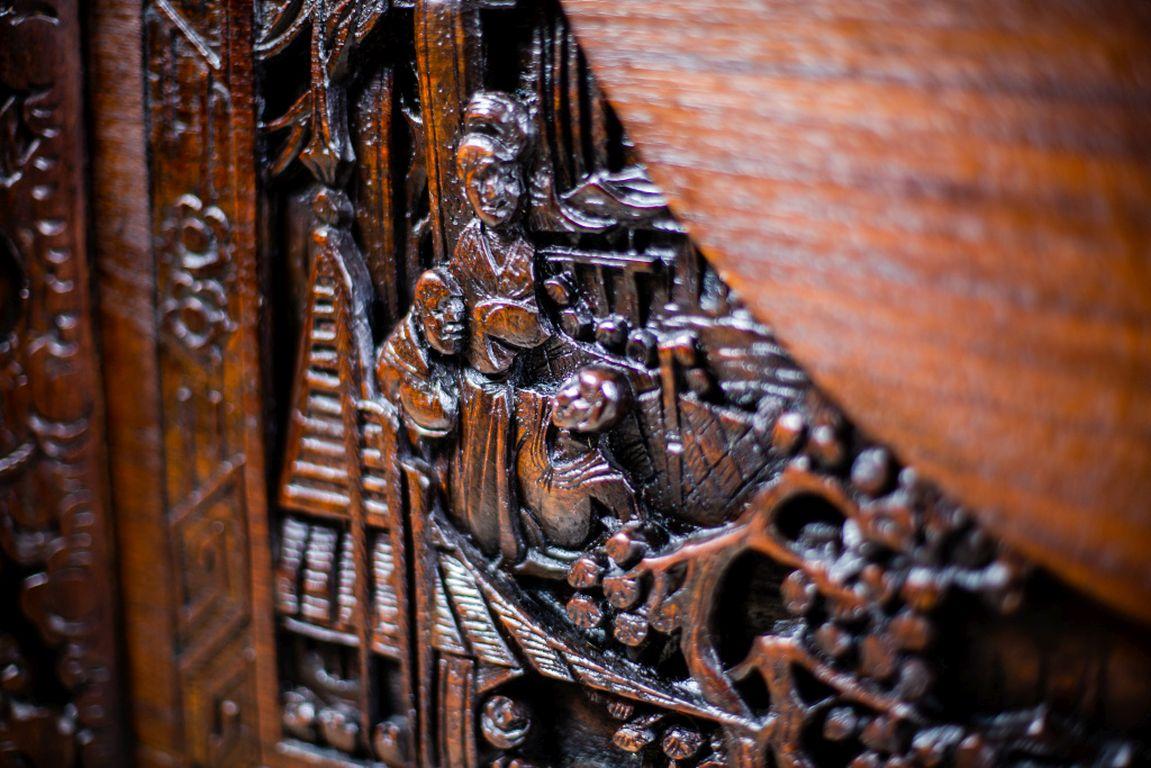 Chinese Carved Chest from the 1930s 4
