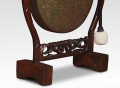 Chinese Carved Dinner Gong