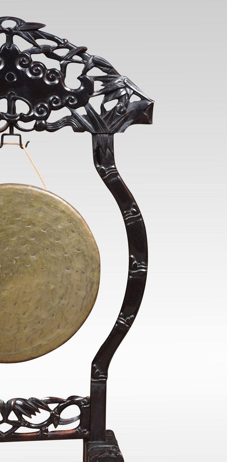 Chinese Carved Dinner Gong at 1stDibs