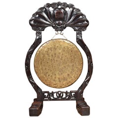 Chinese Carved Dinner Gong