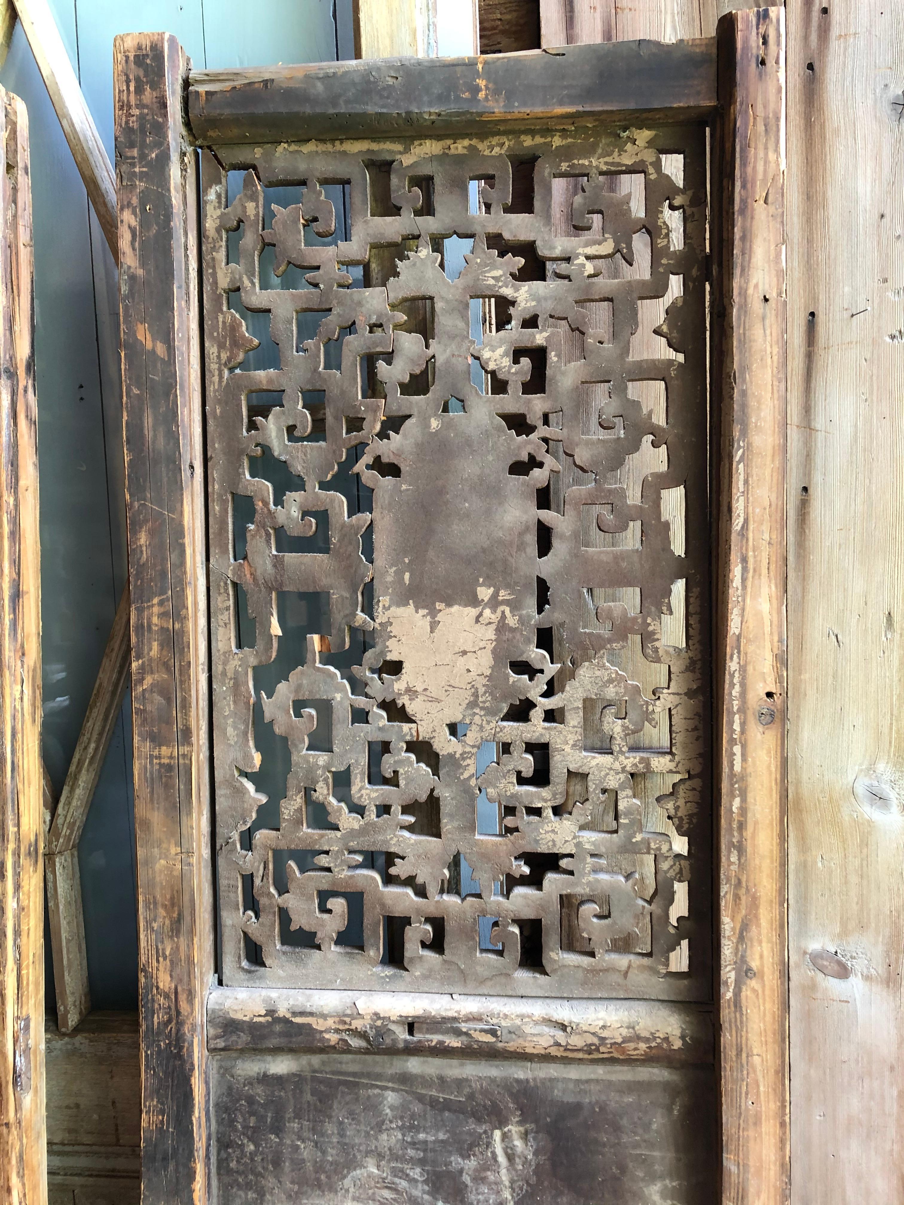 Chinese Carved Doors, 18th Century 9
