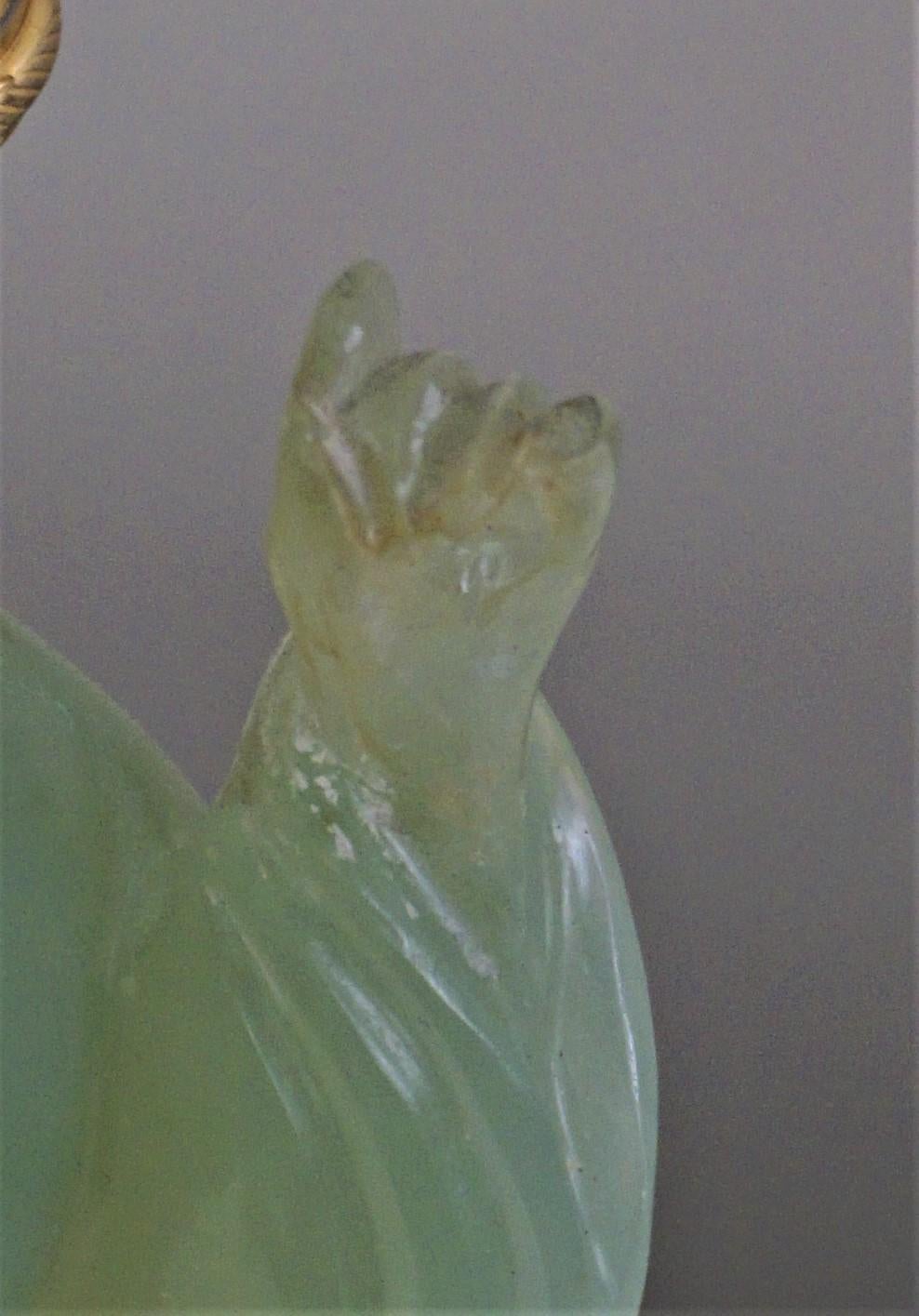 female figure lamp