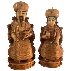 Chinese Carved Figurines