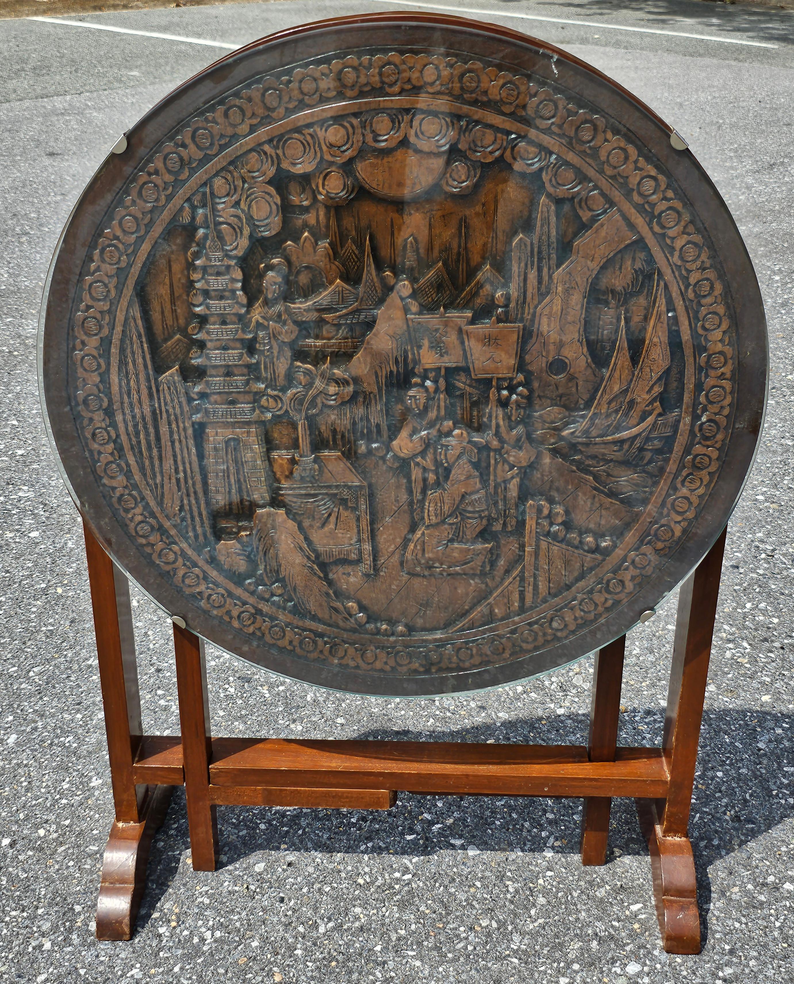 antique chinese tea table chinese carved coffee table with stools