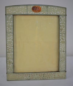 Chinese Carved Jade Picture Frame