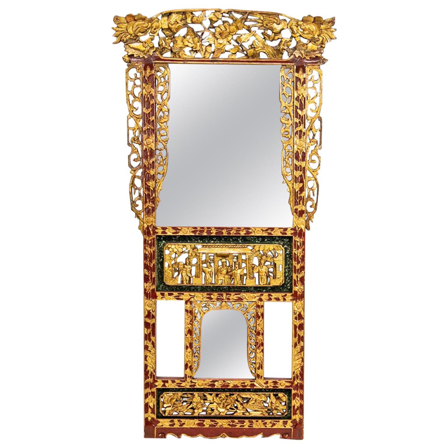 Chinese Carved Mirror