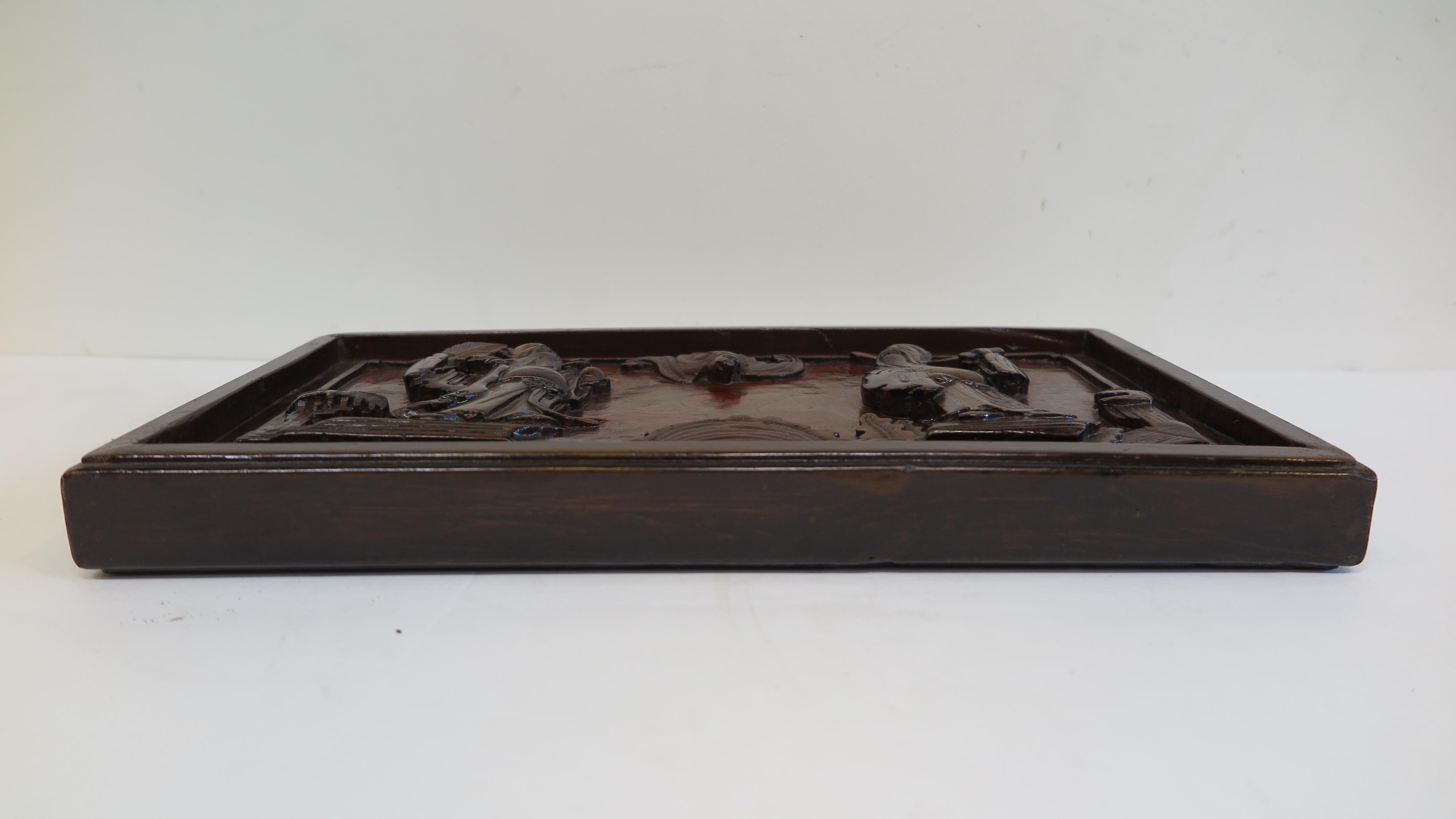 Chinese Carved Panel Board For Sale 1