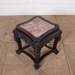 Chinese Carved Side Table