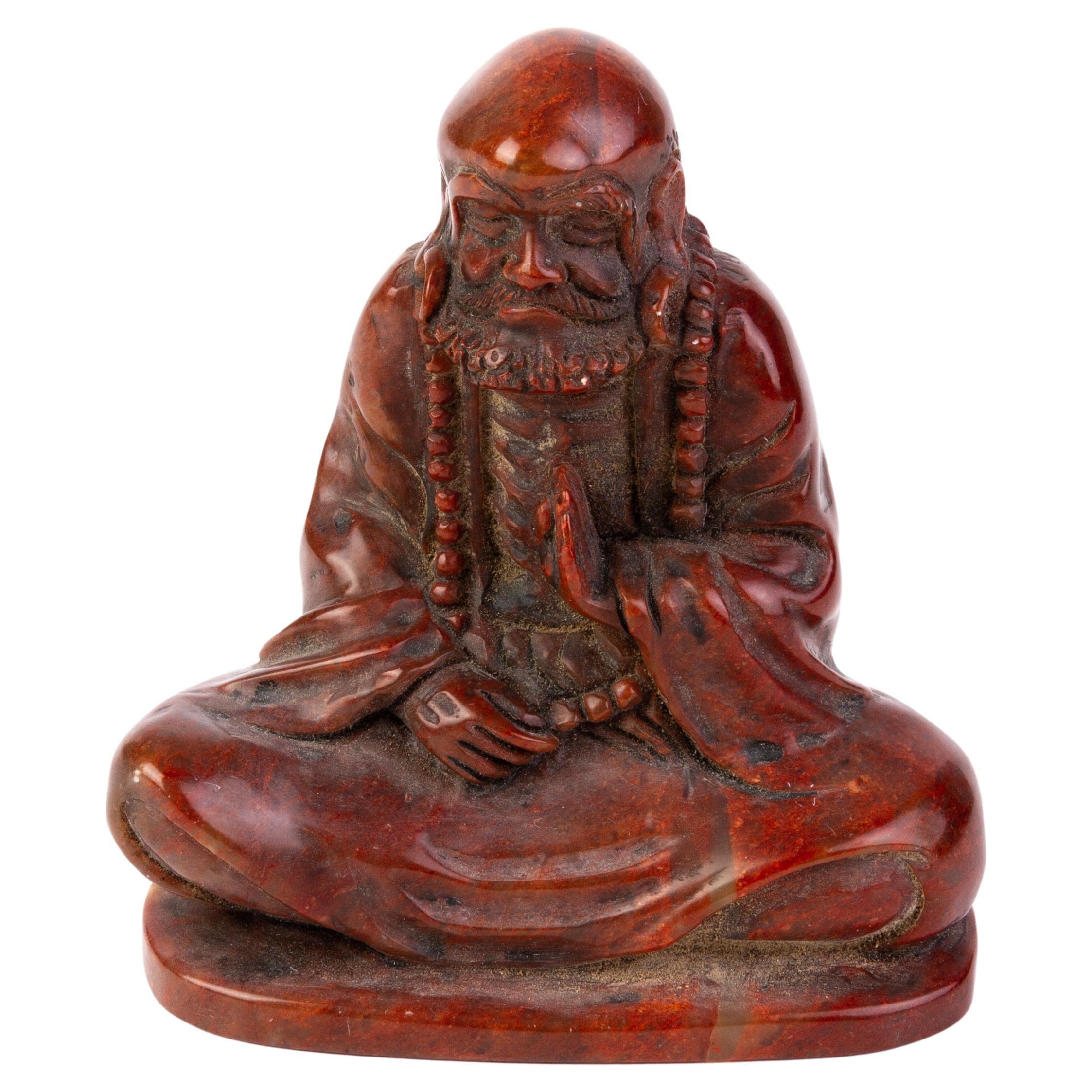 Chinese Carved Soapstone Desk Seal Sculpture 19th Century Qing For Sale at 1stDibs