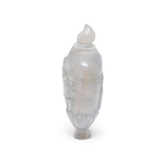 Chinese Carved Stone Snuff Bottle